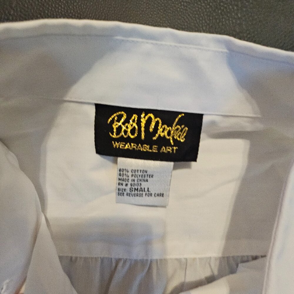 Bob Mackie White Blouse - Picture 5 of 6
